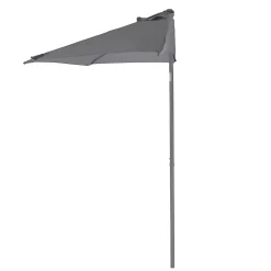 Parasol de balcon GoodHome Carambole gris