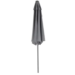 Parasol de balcon GoodHome Carambole gris