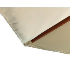 Parasol de Terrasse Professionnel Écru à Poulie Diamètre 2,5 m - Bolero