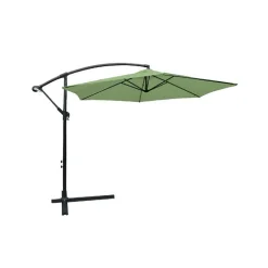 Parasol déporté rond collioure diamètre 3m - vert amande Keter 14-700758 beausoleil