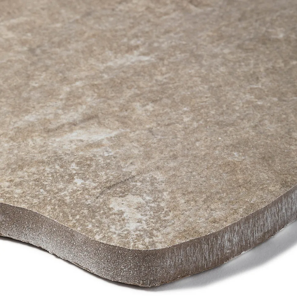 Pas japonais Irrégulier Grès cérame effet Pierre Beige 42x36x2 cm (lot de 15) - RO'MA NATURE