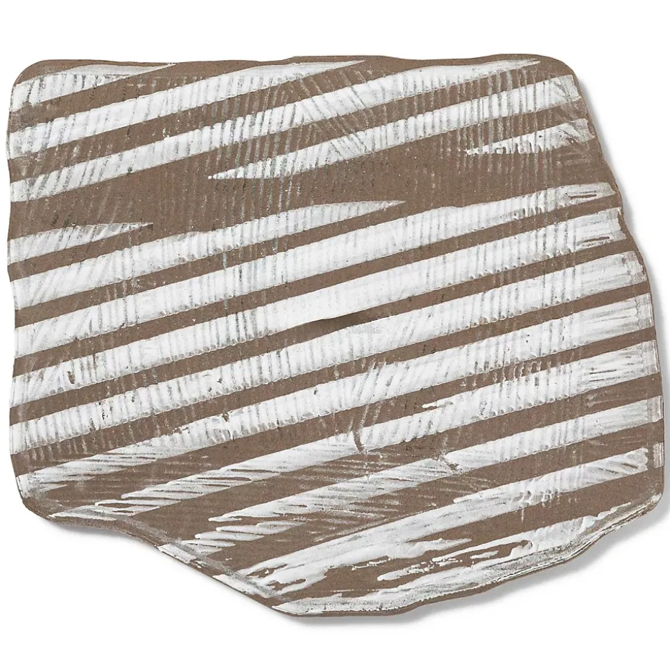 Pas japonais Irrégulier Grès cérame effet Pierre Beige 42x36x2 cm (lot de 15) - RO'MA NATURE