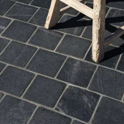 Pavé Ardoise Gris 15x15x3 cm (vendu au m² - 45 pavés/m²) - RO'MA NATURE