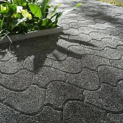Pavé autobloquant Blooma Crocus ton basalt 20 x 17 cm, ép.6 cm