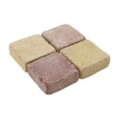 Pavé Blooma Antinéa nuancé clair 13,3 x 13,3 cm, ép.5 cm