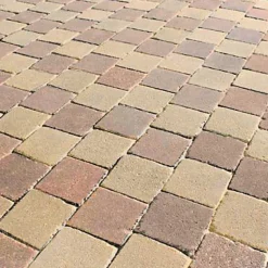 Pavé Blooma Antinéa nuancé clair 13,3 x 13,3 cm, ép.5 cm