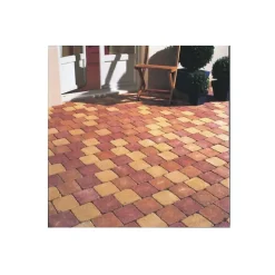 Pavé Blooma Antinéa nuancé clair 10 x 10 cm, ép.3,7 cm