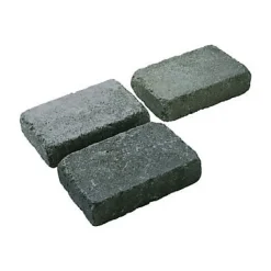 Pavé BLOOMA Antinéa nuancé gris 13 x 20 cm, ép.5 cm