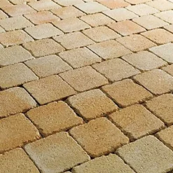 Pavé Blooma Antinéa nuancé saumon 13 x 13 cm, ép.5 cm