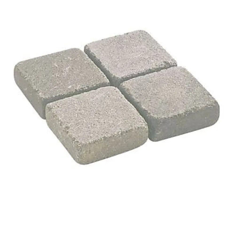 Pavé BLOOMA Antinéa ton pierre 13,3 x 13,3 cm, ép.5 cm
