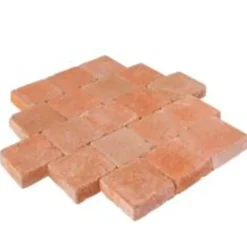 Pavé béton saumon 15 x 15 cm, ép.6 cm (vendu au m²)