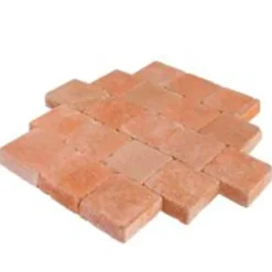 Pavé béton saumon 15 x 15 cm, ép.6 cm (vendu au m²)