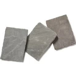 Pavé Grès Kandla Gris 20x14x2,5 cm (vendu au m² - 30 pavés/m²) - RO'MA NATURE