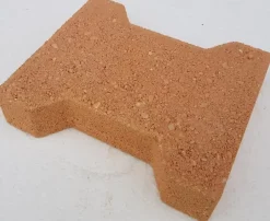 Pavé H Provence terracotta 20 x 16 cm, ép.45 mm