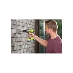 Perceuse à percussion RYOBI 18V One+ - 1 Batterie 4,0Ah et 2,0Ah - Chargeur rapide - R18PD3-242S