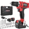 Perceuse visseuse PSR 21V, 2 batteries lithium, 41 accessoires