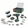 Perceuse visseuse Bosch UniversalDrill 18 2 batteries 1,5Ah + SystemBox + 241 accessoires