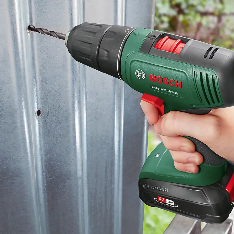 Perceuse visseuse sans fil Bosch EasyDrill 18V-40 2 x 1,5Ah + chargeur AL18V-40V-20