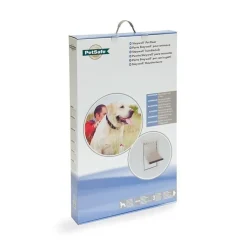 PETSAFE Porte Staywell cadre en aluminium - Blanc - Pour chat ou chien jusqua 100 kg