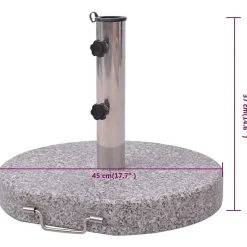 Pied de parasol en granit 30kg