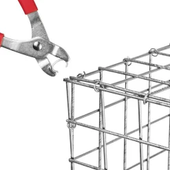 Pince à crampons pour gabion acier galvanisé