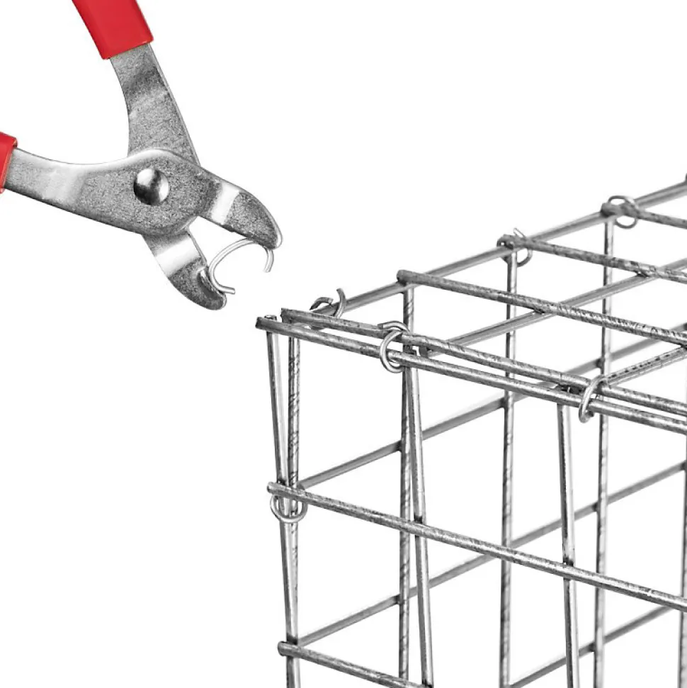 Pince à crampons pour gabion acier galvanisé