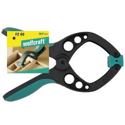 Pince à ressort bi-matière Wolfcraft FZ 60 mm