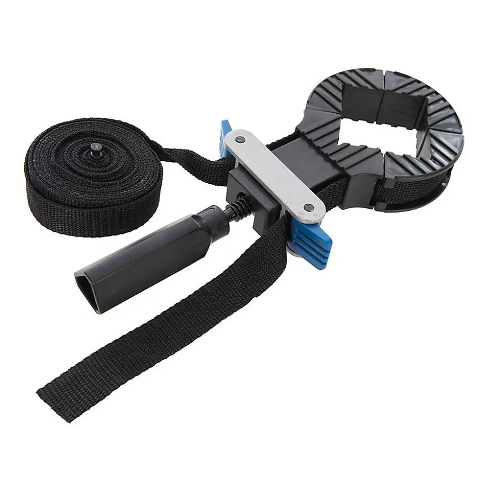 Pince de Serrage à Sangle 4 m - Résistante et Pratique - Idéale pour le Bricolage - Silverline