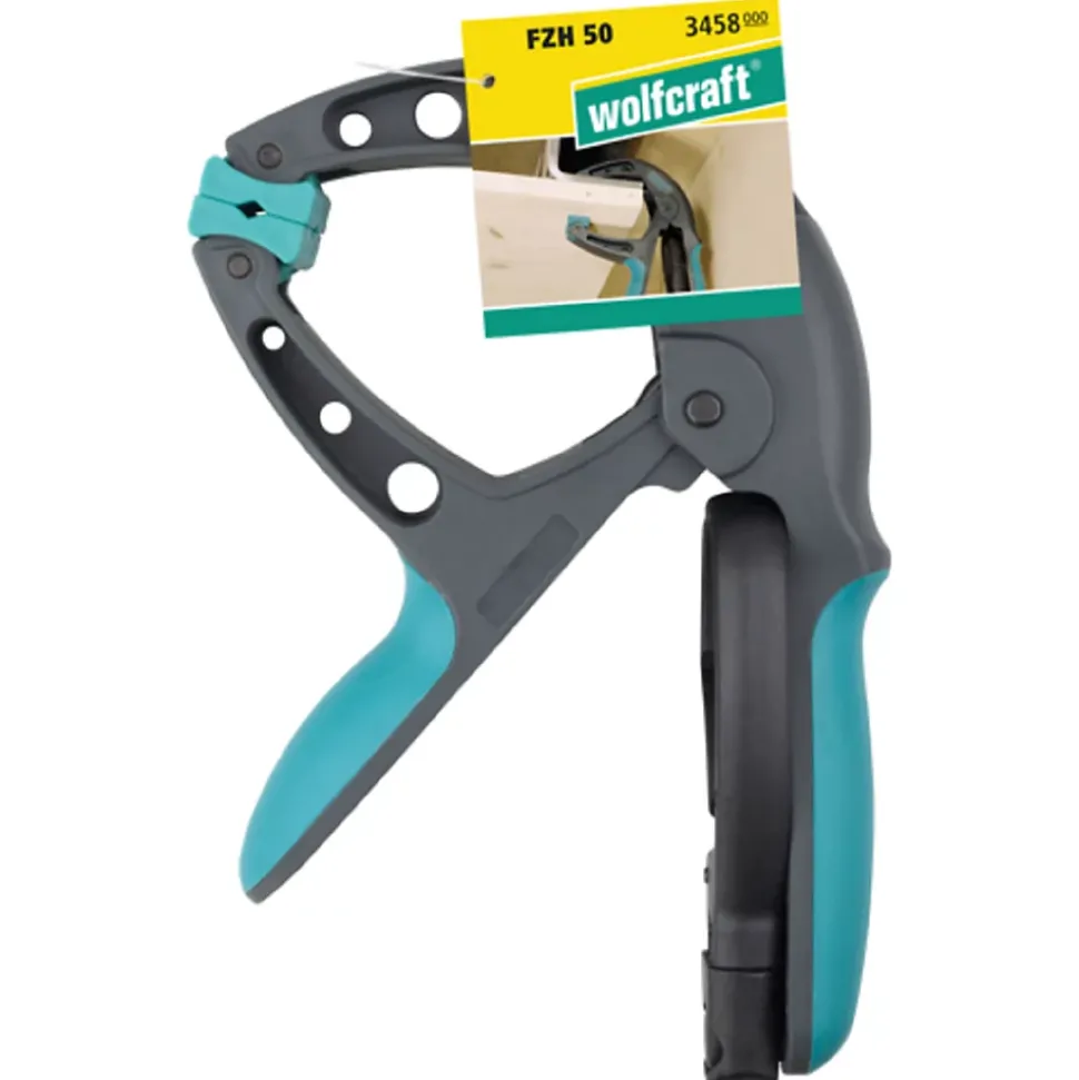 Pince de serrage avec mousqueton FZH50 Wolfcraft