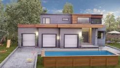 Piscine hors sol bois Gré Mint LDD 10,10 x 4,18 x h.1,46 m