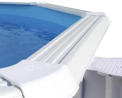 Piscine hors-sol Toi MAGNUM ronde 5.50 x 1.32m filtre à sable 6m3/h + echelle sécurité
