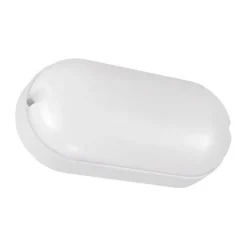 Plafonnier Étanche - SILUMEN - Hublot Ovale 9W - IP65 - 720 Lumens - Blanc Neutre 4000K