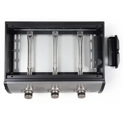 Plancha gaz 7.5kw plaque acier émaillée 61x38cm Livoo DOC277