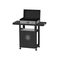 Plancha électrique avec chariot 150 Duo Le marquier L.92 x H.114 x P.52 cm 6 personnes
