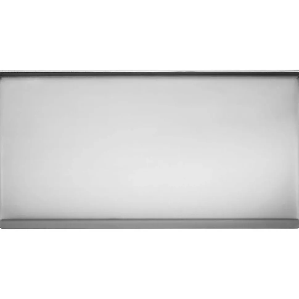 Plancha électrique en inox Chef 80 cm Sans accessoires