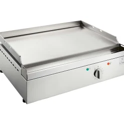 Plancha électrique en inox Chef 55 cm Avec housse