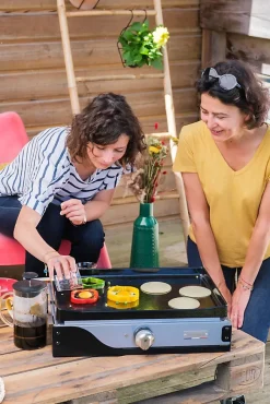 Plancha électrique la petite française Le Marquier 150 duo