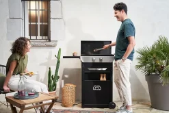 Plancha électrique original 260 duo édition + chariot et couvercle inclus