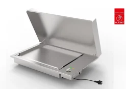 Plancha OASI 80 ELEC Lisse + couvercle