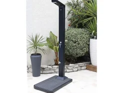 Plancher Solairs pour douche de piscine solaire Anthracite - Ubbink