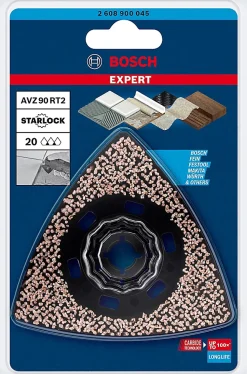 Plateau de ponçage carbure Bosch Starlock AVZ90RT2