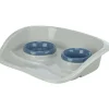 Plateau repas 0.25 et 0.3 litre pour chats ou petit chiens couleur aléatoire