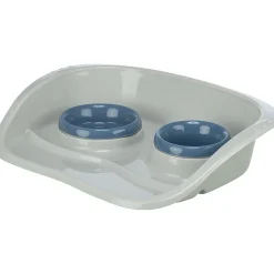 Plateau repas 0.25 et 0.3 litre pour chats ou petit chiens couleur aléatoire