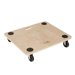 Plateau roulant rectangulaire Diall TR14 peuplier charge max 200 kg