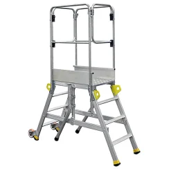 Plateforme 6 marches - Hauteur max. de travail 3.40m - 18.046
