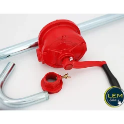 Pompe manuelle rotative de remplissage Débit 40 l/mm avec tube 1000mm