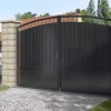 Portail fer Blooma Oria noir - 300 x h.200 cm
