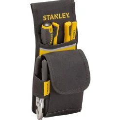 Porte-outils ceinture Stanley tissus noir et jaune