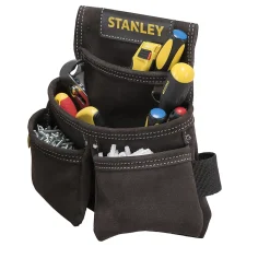 Porte-outils en cuir qualité supérieure 4 Poches STANLEY
