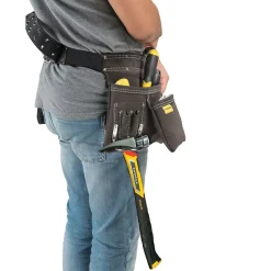 Porte-outils et porte-manteau cuir simple STANLEY STST1-80114